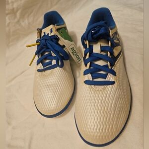 Kids Shoes - Blue and Cream
